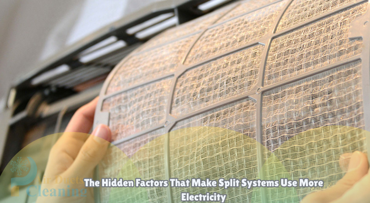 dirty split system air filter