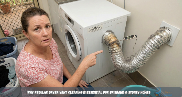 she is facing over heating problem with her dryer vent